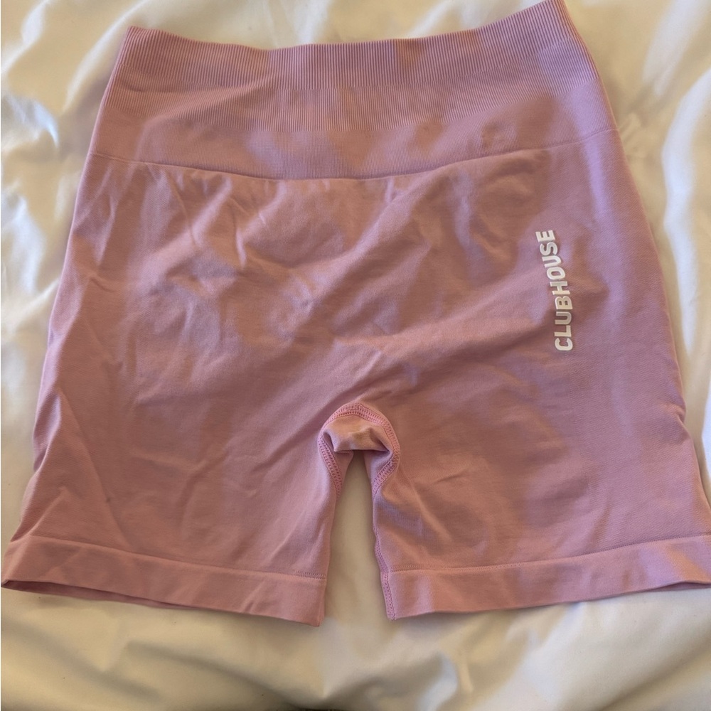 Clubhouse Clothing Women's Pink Biker Shorts